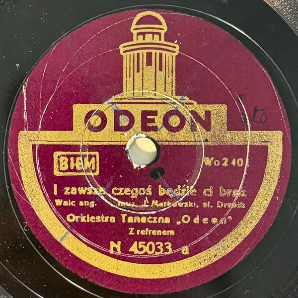 https://www.discogs.com/release/19283911-Orkiestra-Taneczna-Odeon-Z-Refrenem-Orkiestra-B-B-C-I-Zawsze-Czego%C5%9B-B%C4%99dzie-Ci-Brak-Igram-Z-Ogniem