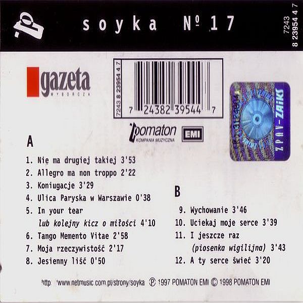 https://www.discogs.com/release/3385813-Soyka--17